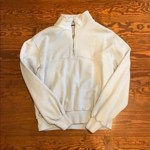 Half-zip sweatshirt